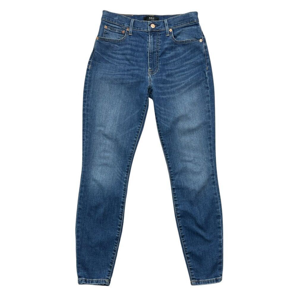 Able Jeans Women's Size 29 Blue High Rise Denim Jeans‎